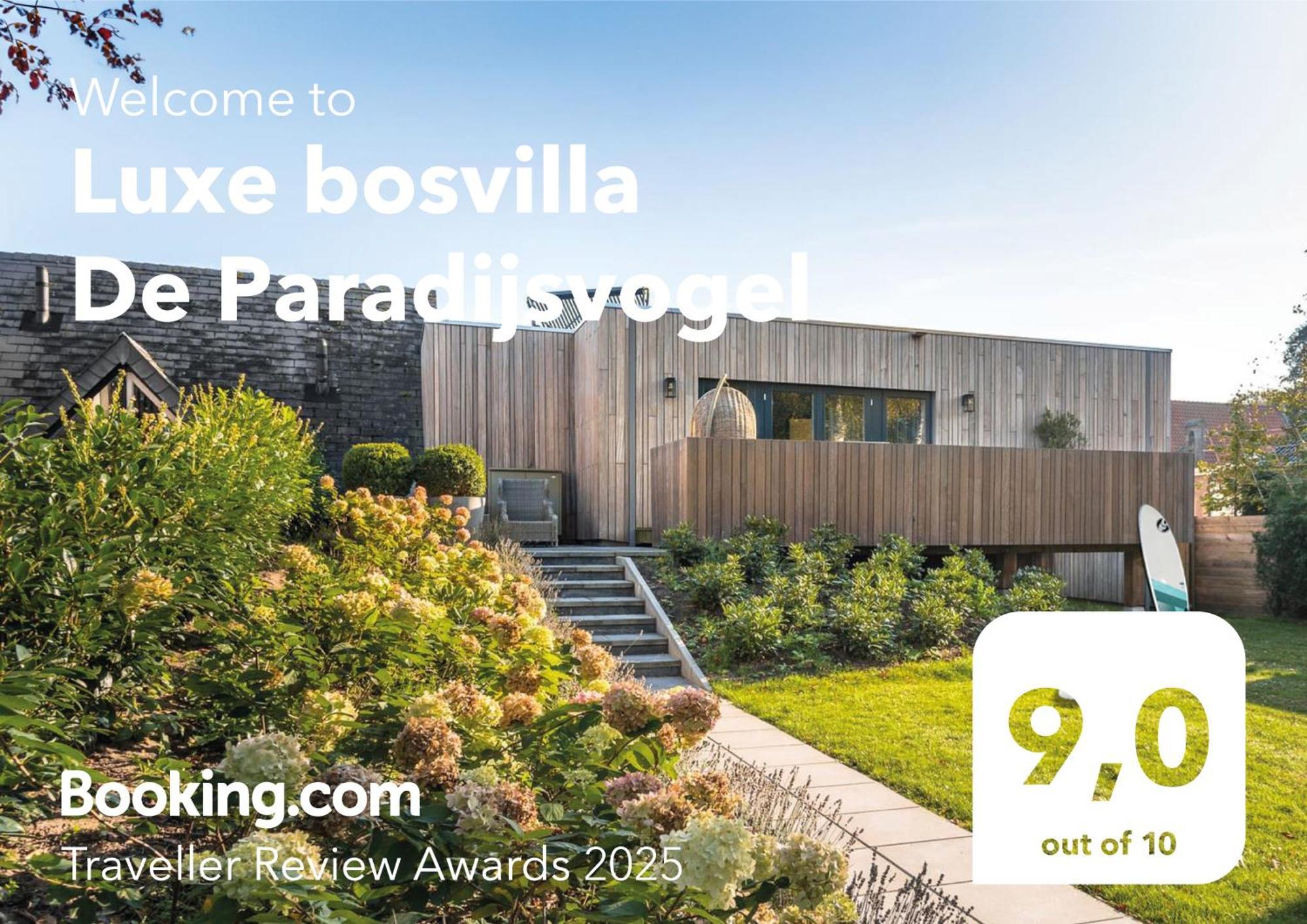 Luxe Bosvilla De Paradijsvogel 리스 외부 사진